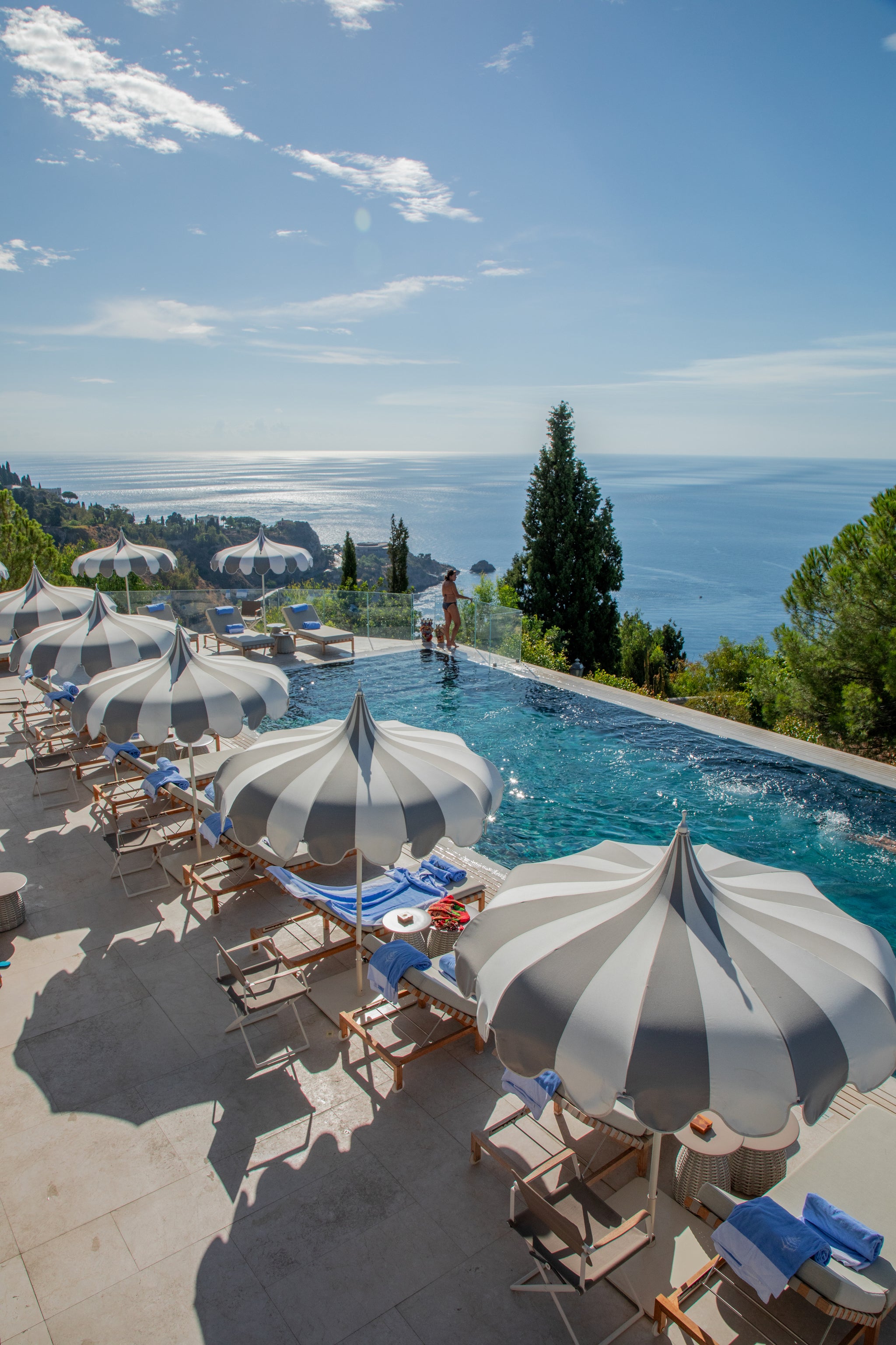 Poolside at San Domenico Print