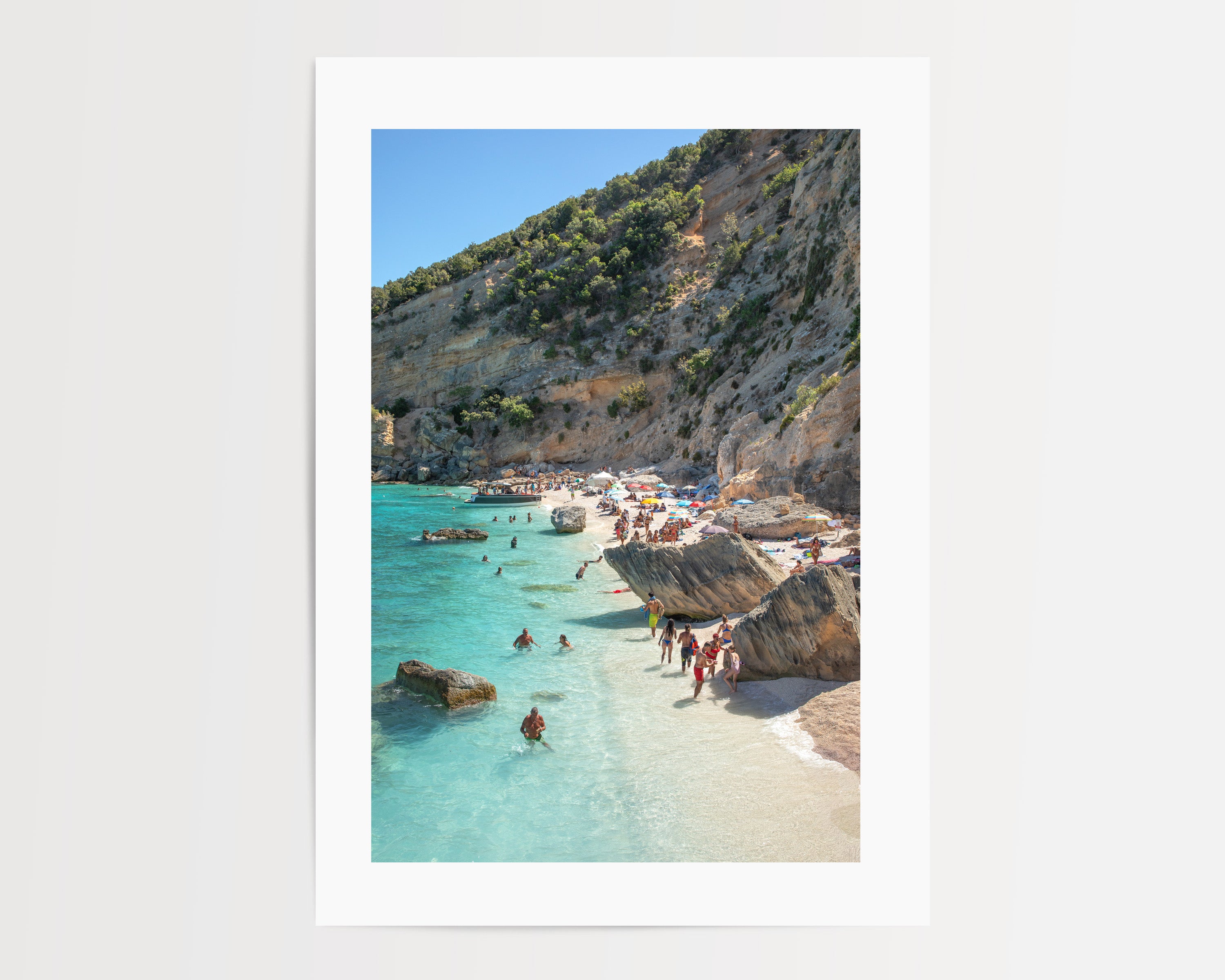 Sardinia Swim Print