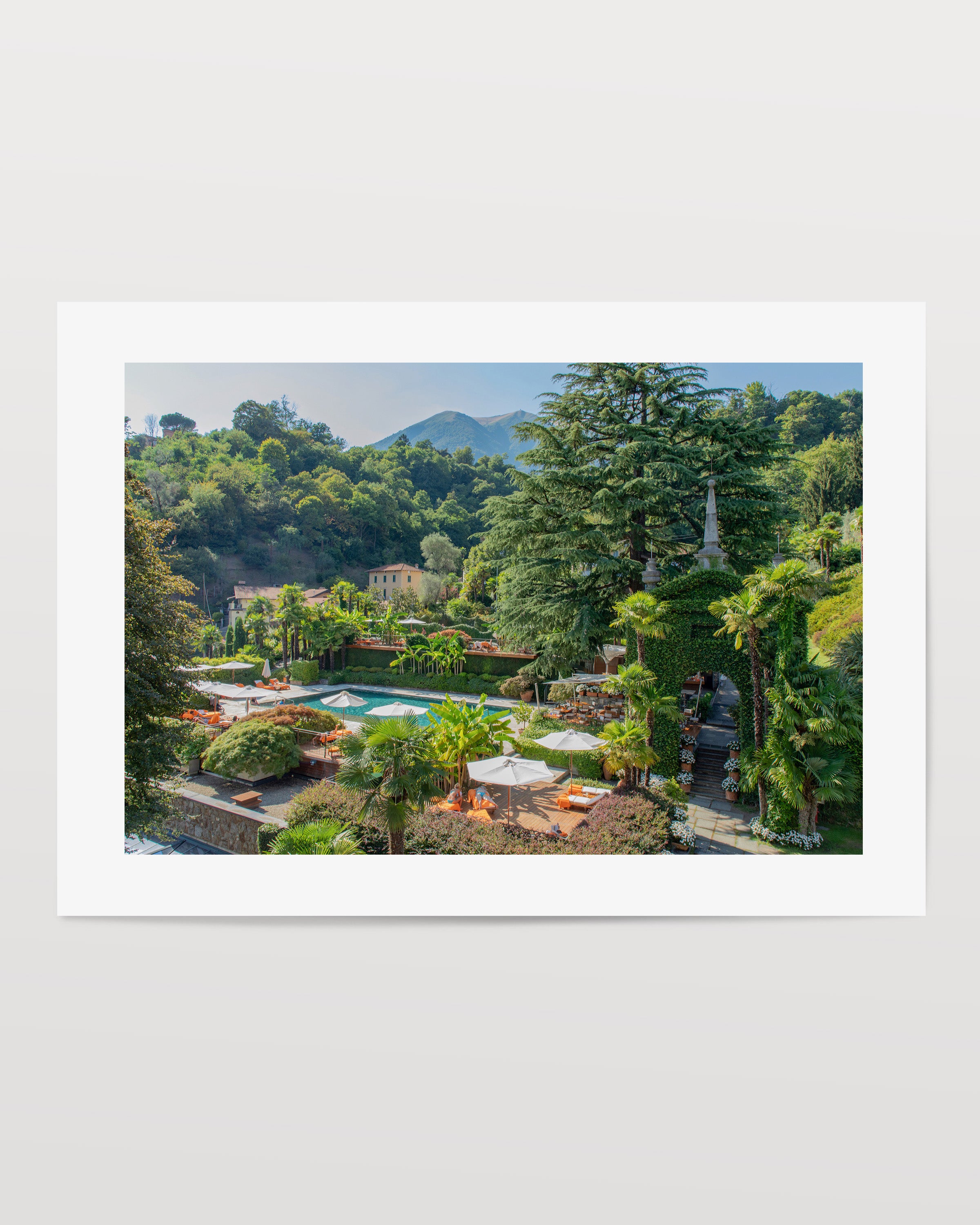 Grand Tremezzo Gardens Print