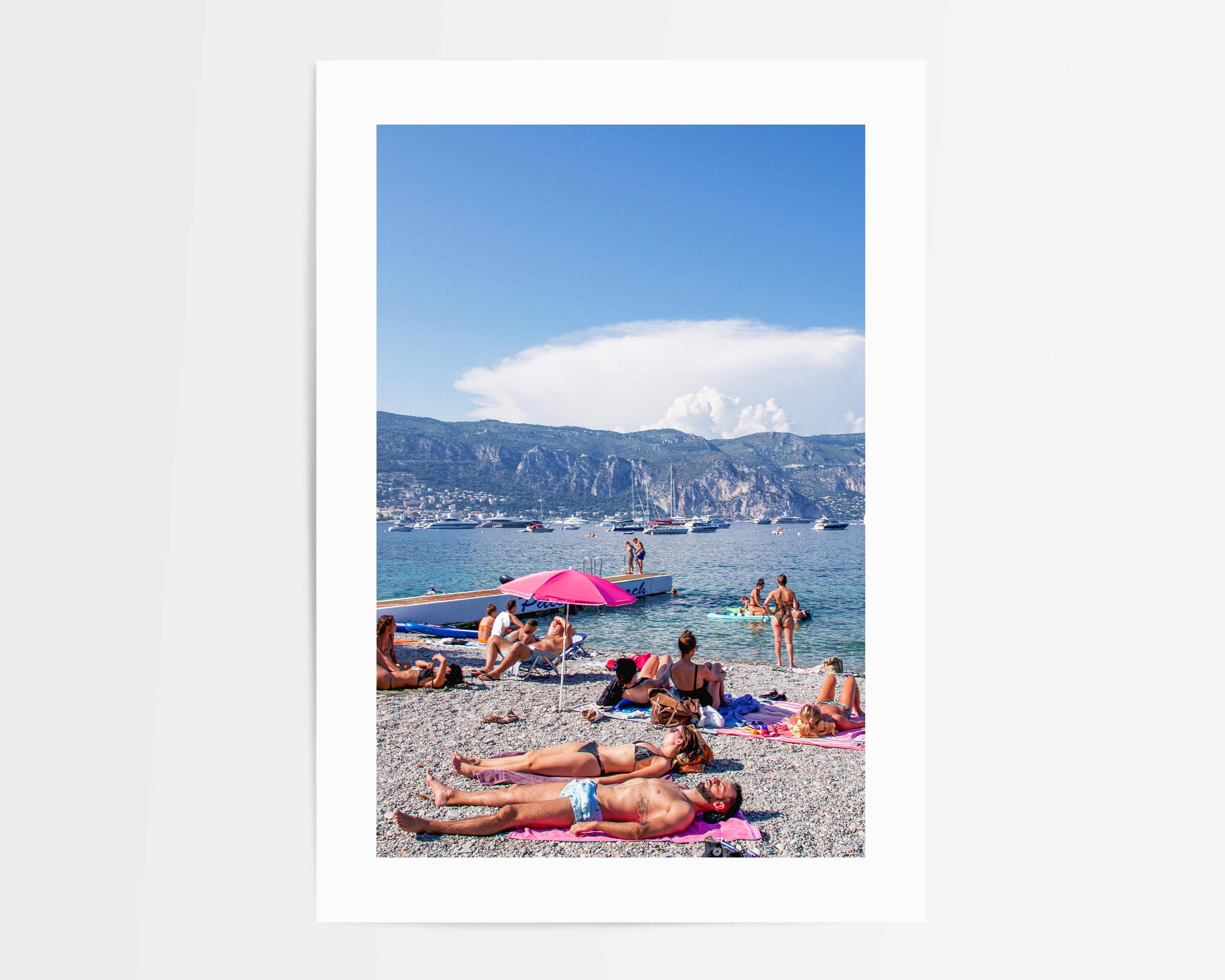 Riviera Romance Print