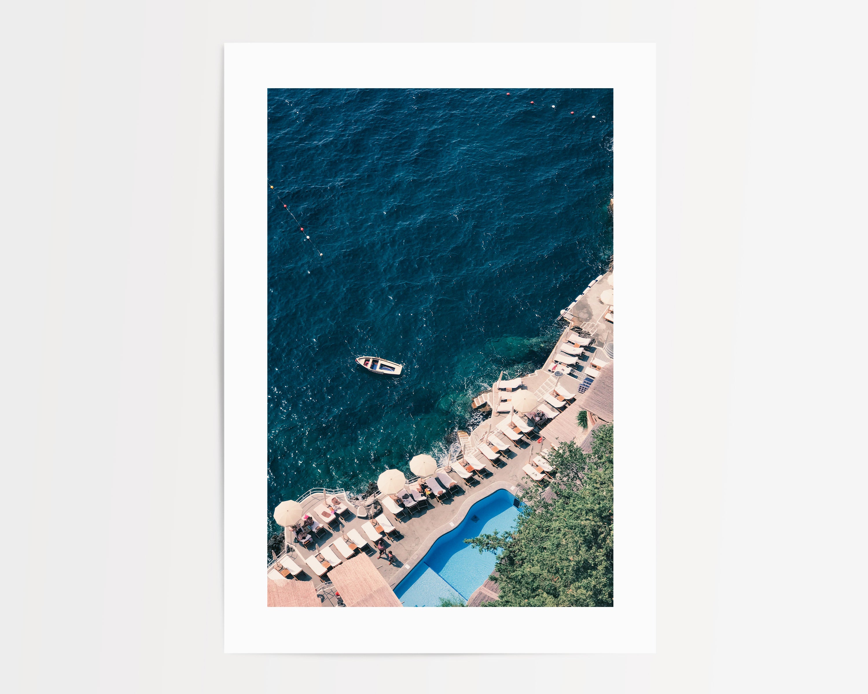 View from Hotel Santa Caterina Print