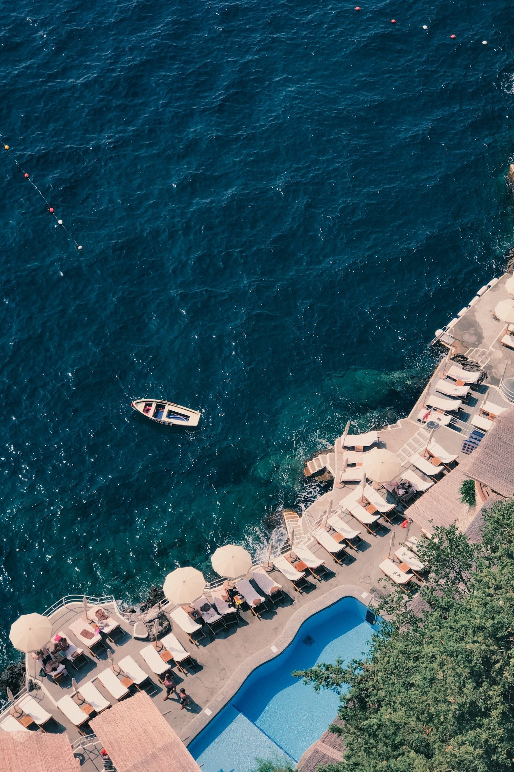 View from Hotel Santa Caterina Print