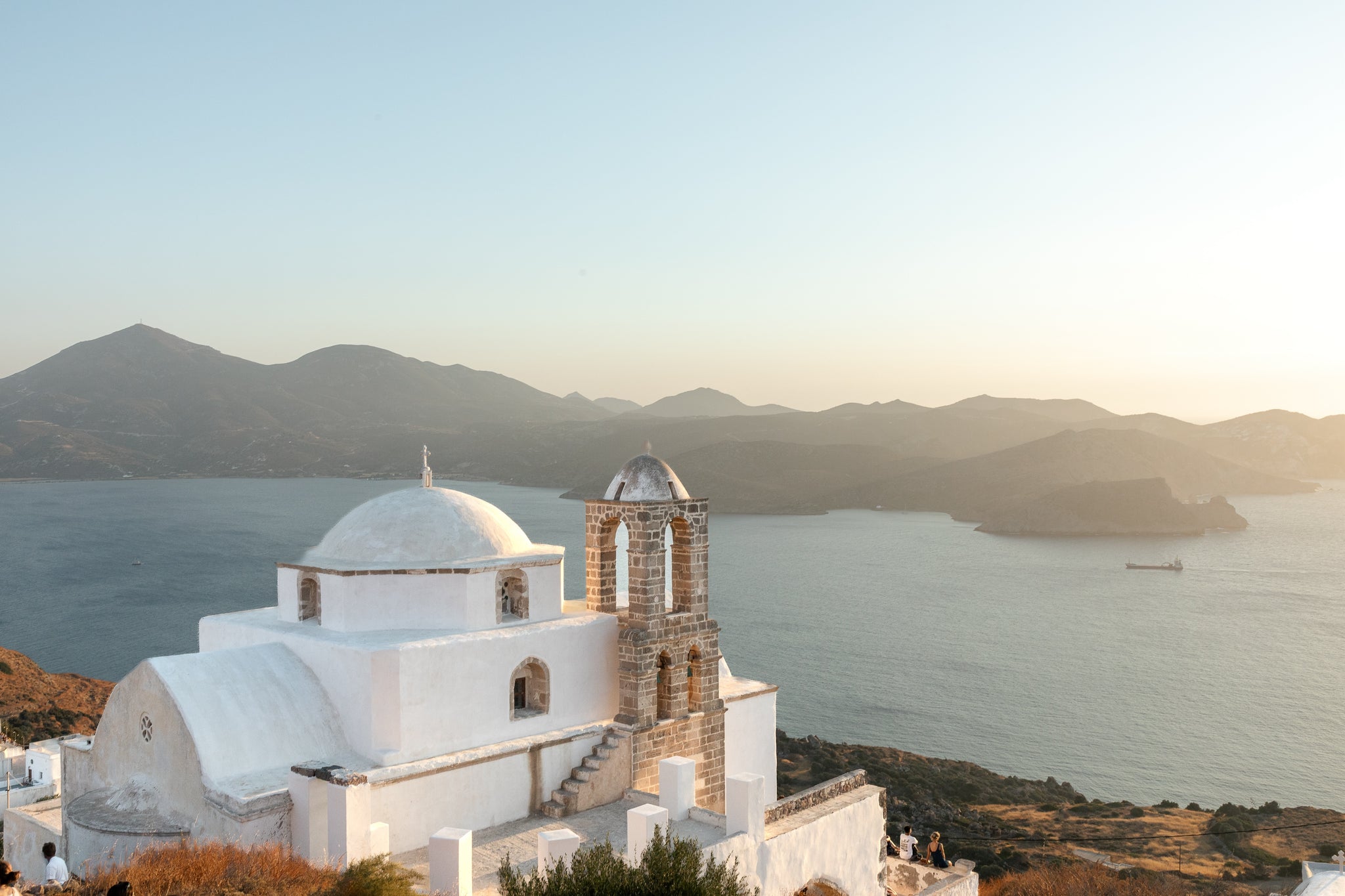 Plaka Sunset Print