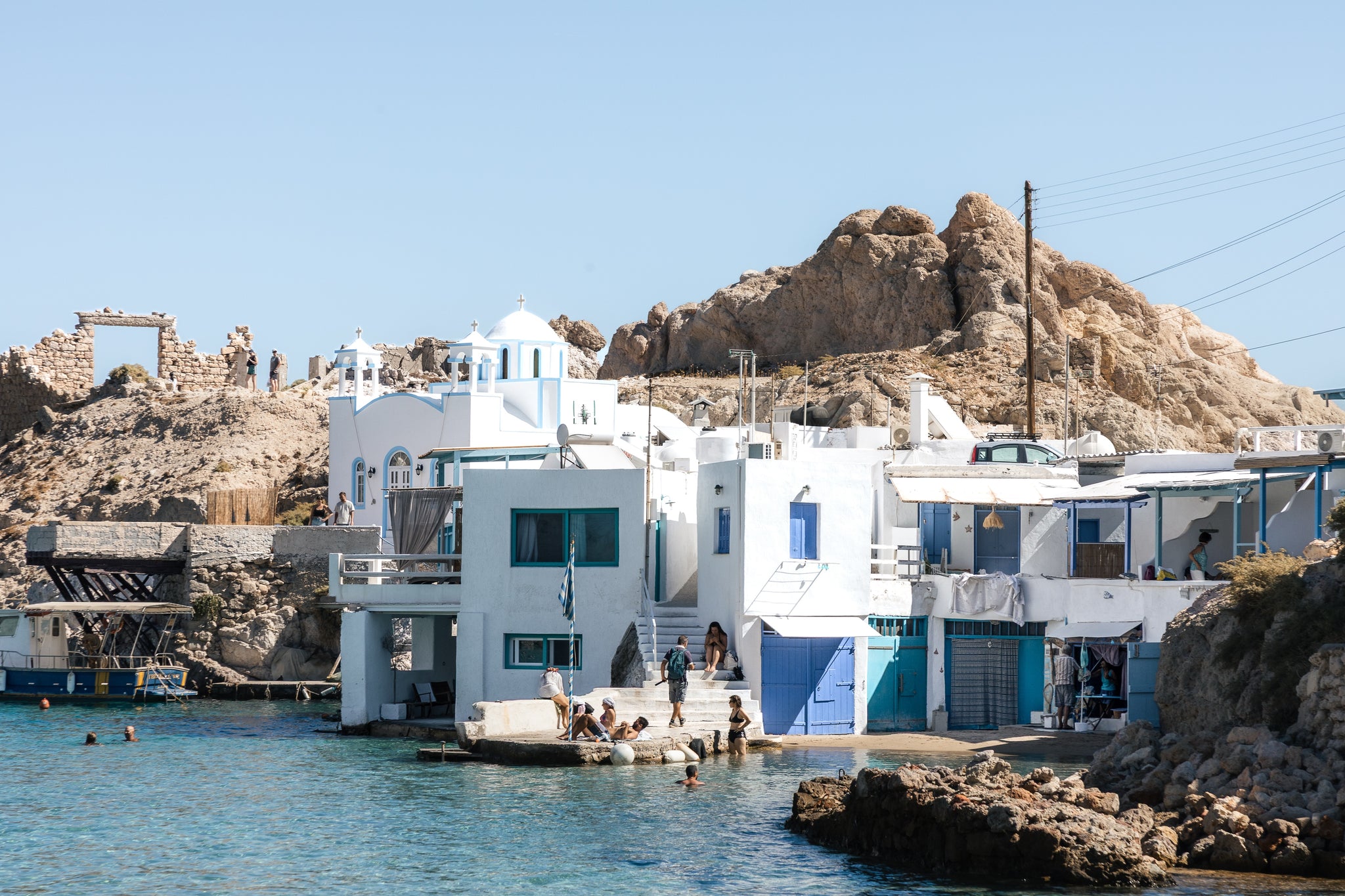 Firopotamos Beach Print