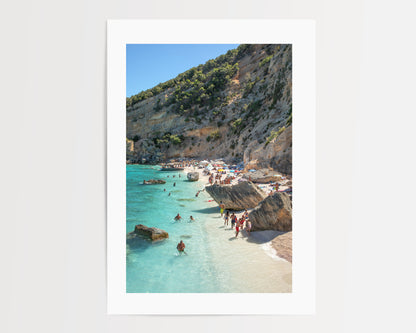 Sardinia Swim Print