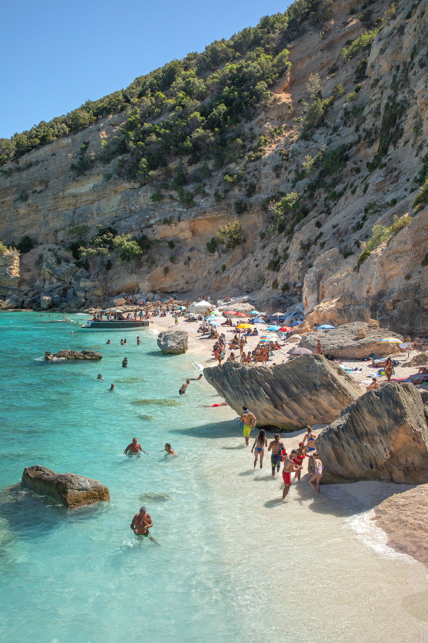 Sardinia Swim Print